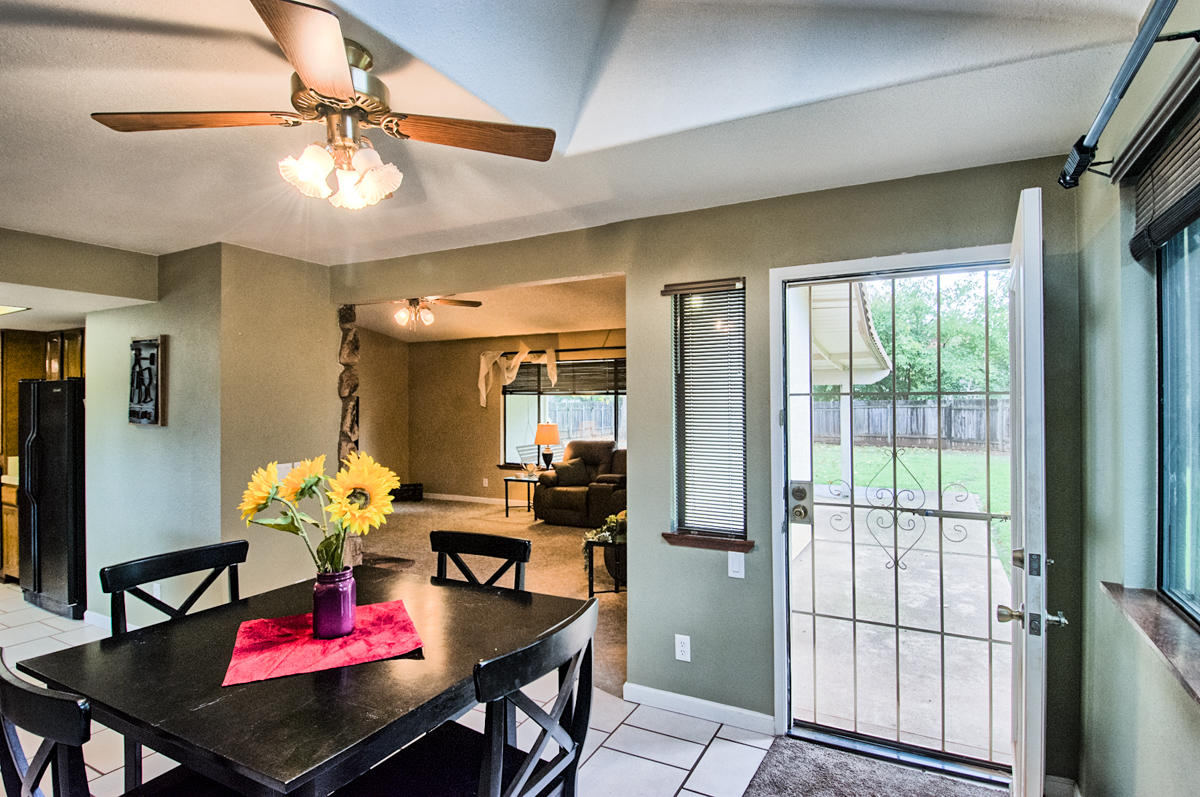 1077 Woodside Meadows Road Redding, CA 96002 - Photo 9 of 25 Door to Back Yard