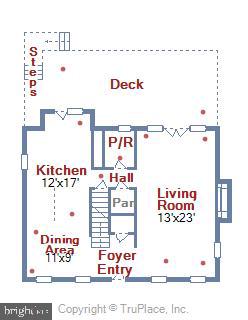 11693 Stockbridge Lane Reston, VA 20194 - Photo 57 of 59 Main Level Floor Plan