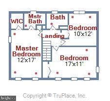 11693 Stockbridge Lane Reston, VA 20194 - Photo 58 of 59 Upper Level Floor Plan