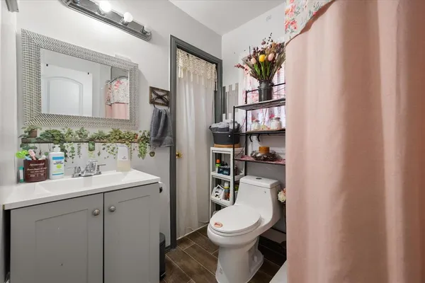 a view of storage and utility room