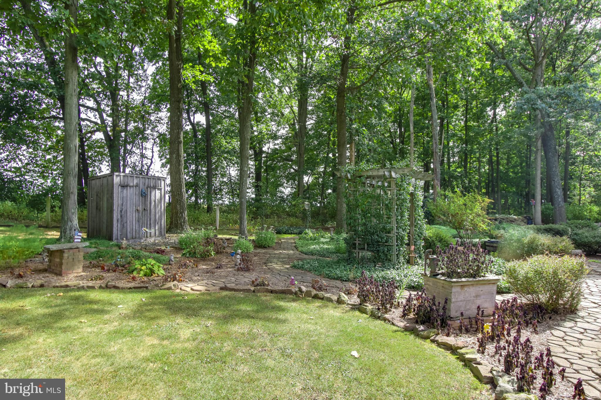 4355 Ruggles Road Taneytown, MD 21787 - Photo 23 of 27 a backyard of a house with lots of green space