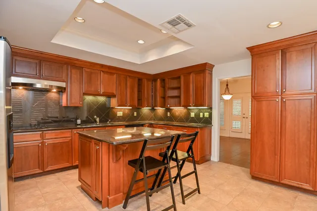 a view of front door