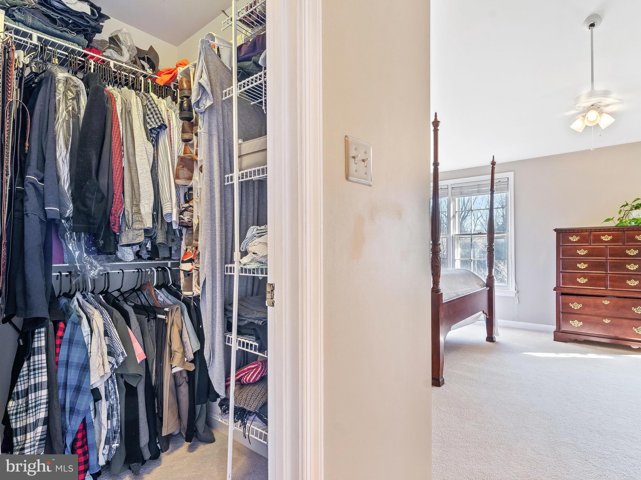 11705 Great Owl Circle Reston, VA 20194 - Photo 17 of 38 Walk-in closet in the master bedroom