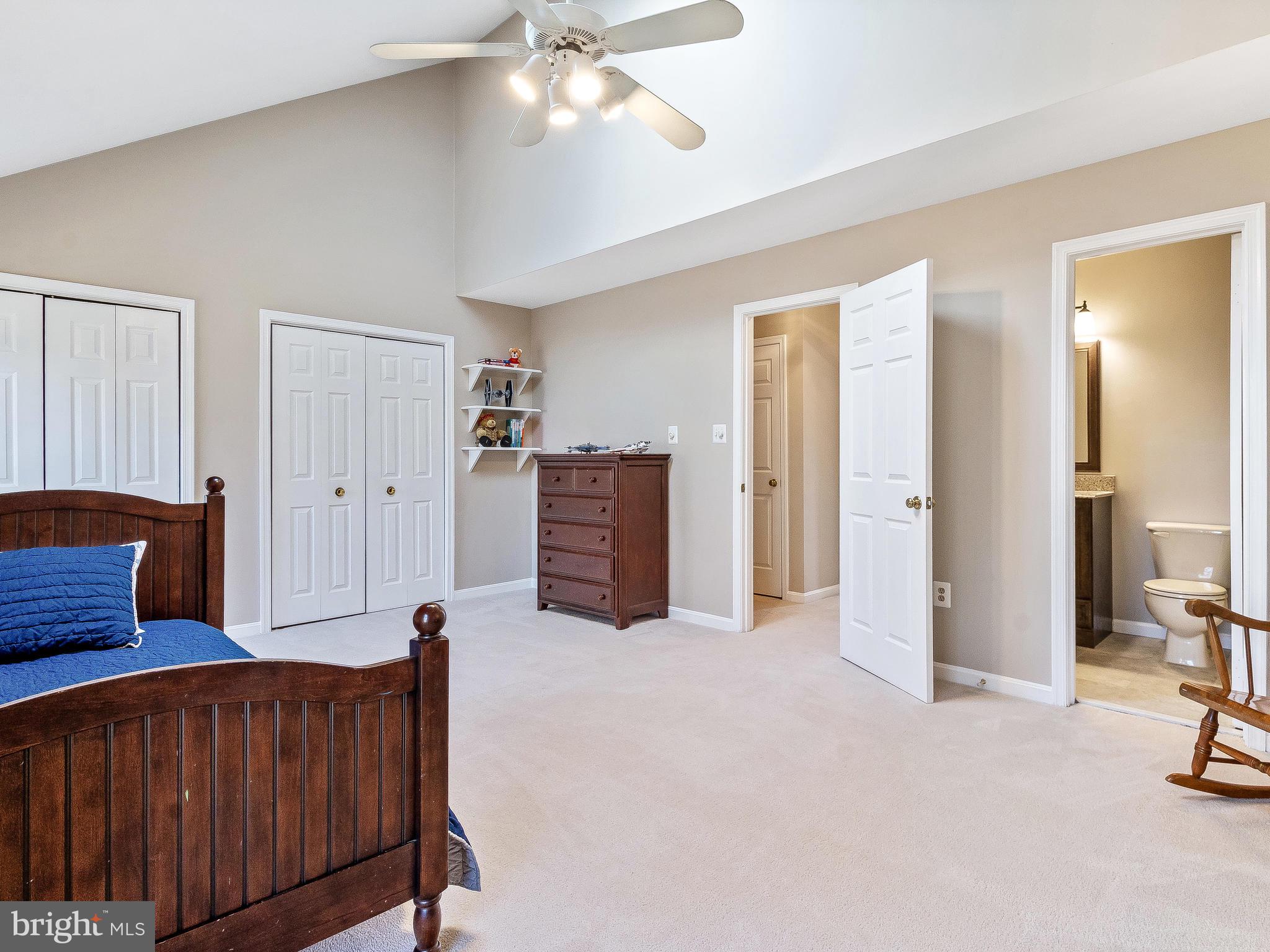 11705 Great Owl Circle Reston, VA 20194 - Photo 23 of 38 Large bedroom offers a full bath& vaulted ceilings