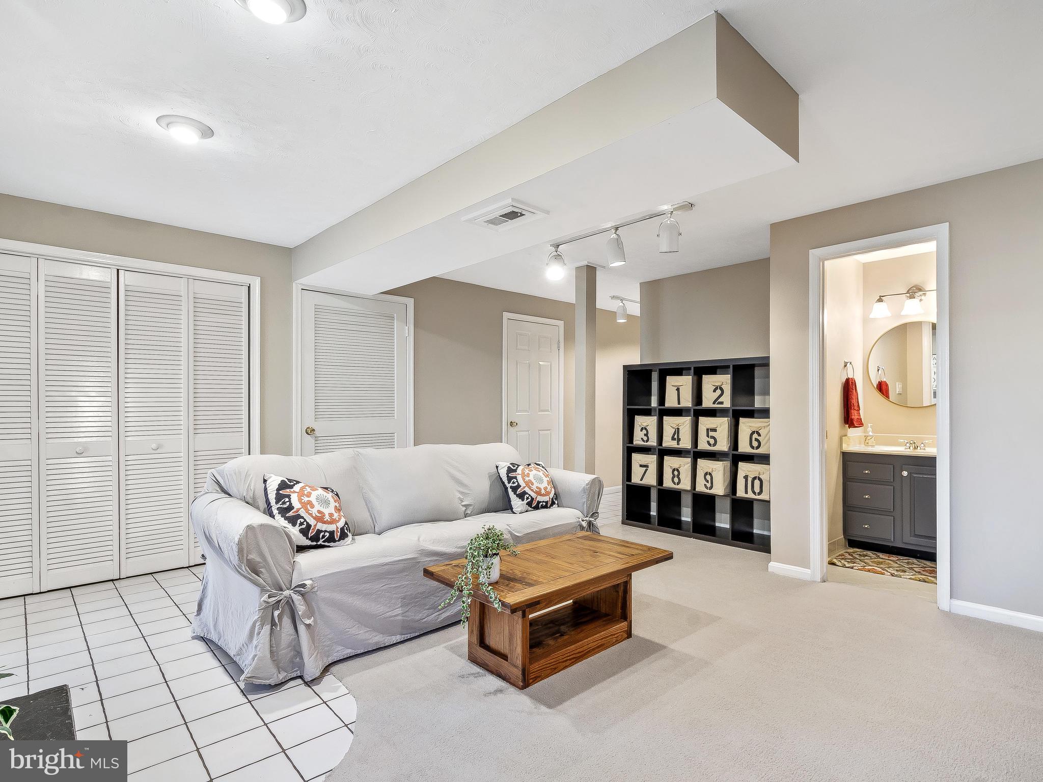 11705 Great Owl Circle Reston, VA 20194 - Photo 27 of 38 Spacious basement with full bath & new carpet