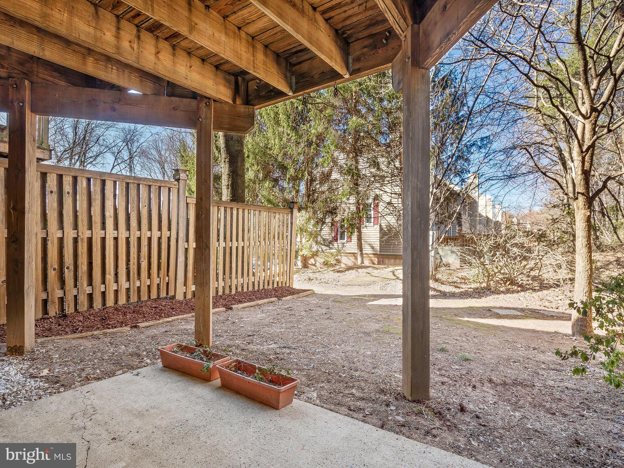11705 Great Owl Circle Reston, VA 20194 - Photo 33 of 38 Private patio area & open backyard