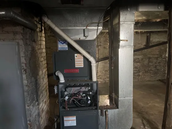 a view of water heater room