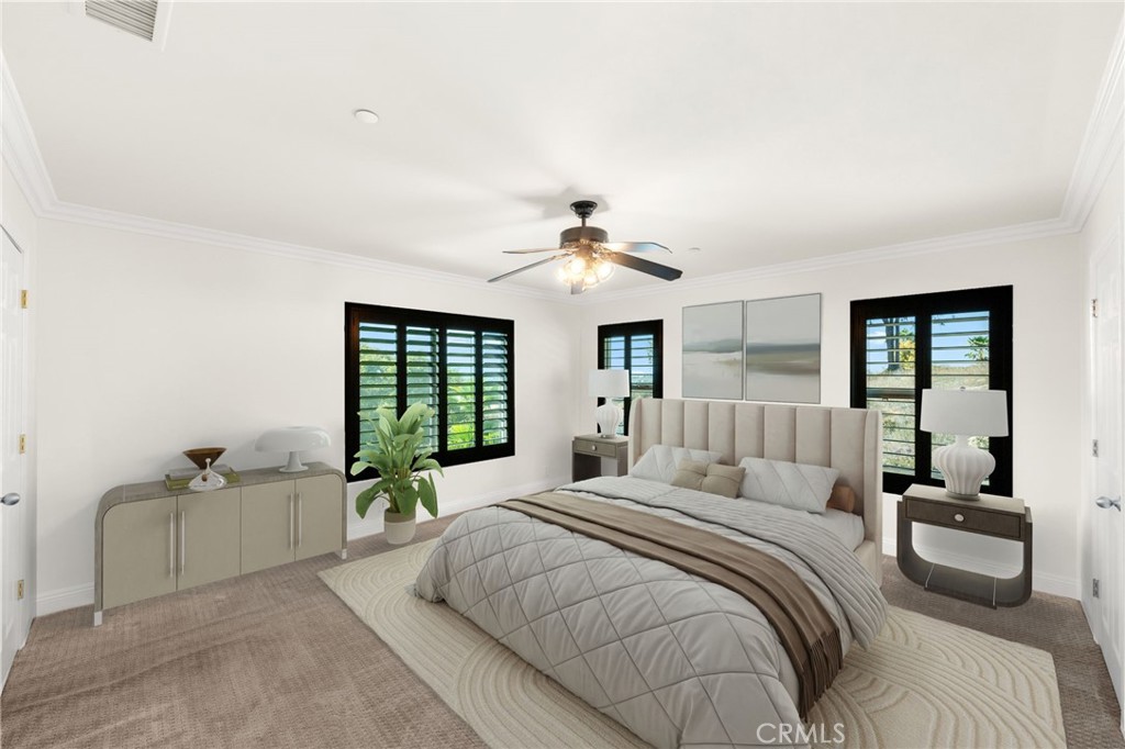 31460 Aquaduct Road Bonsall, CA 92003 - Photo 23 of 57 a bedroom with a large bed and a window