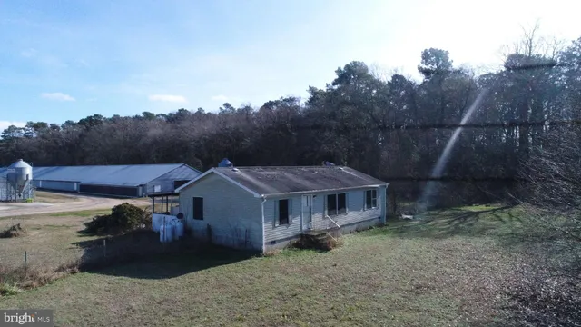 a view of a house with a garden