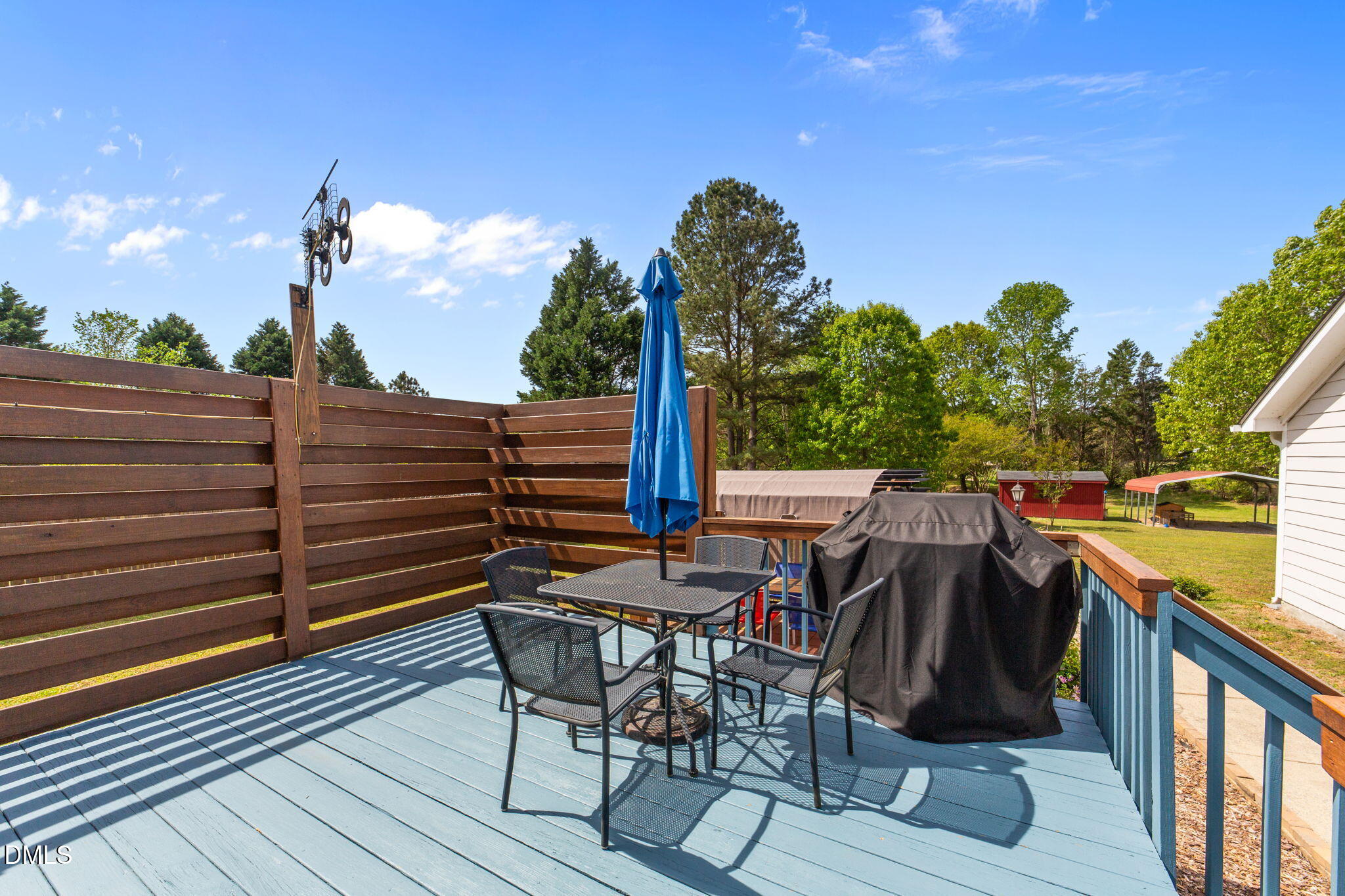 709 Slippery Bank Court Benson, NC 27504 - Photo 41 of 43 a view of deck with patio
