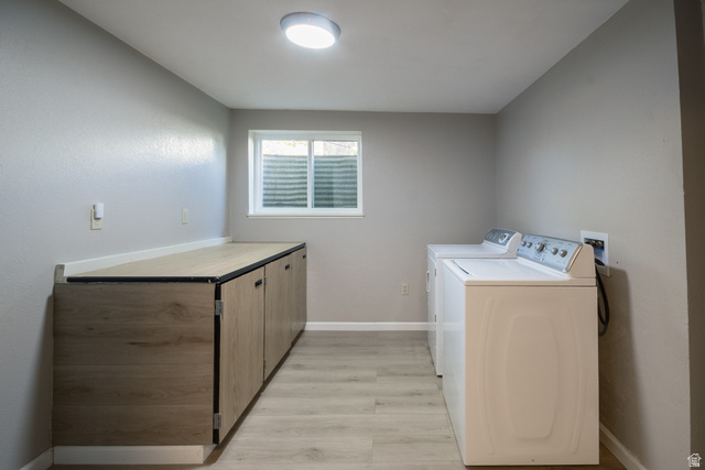 634 South 2100th Street West Vernal, UT 84078 - Photo 37 of 71 Utility area featuring wood-finish flooring and light gray painted walls