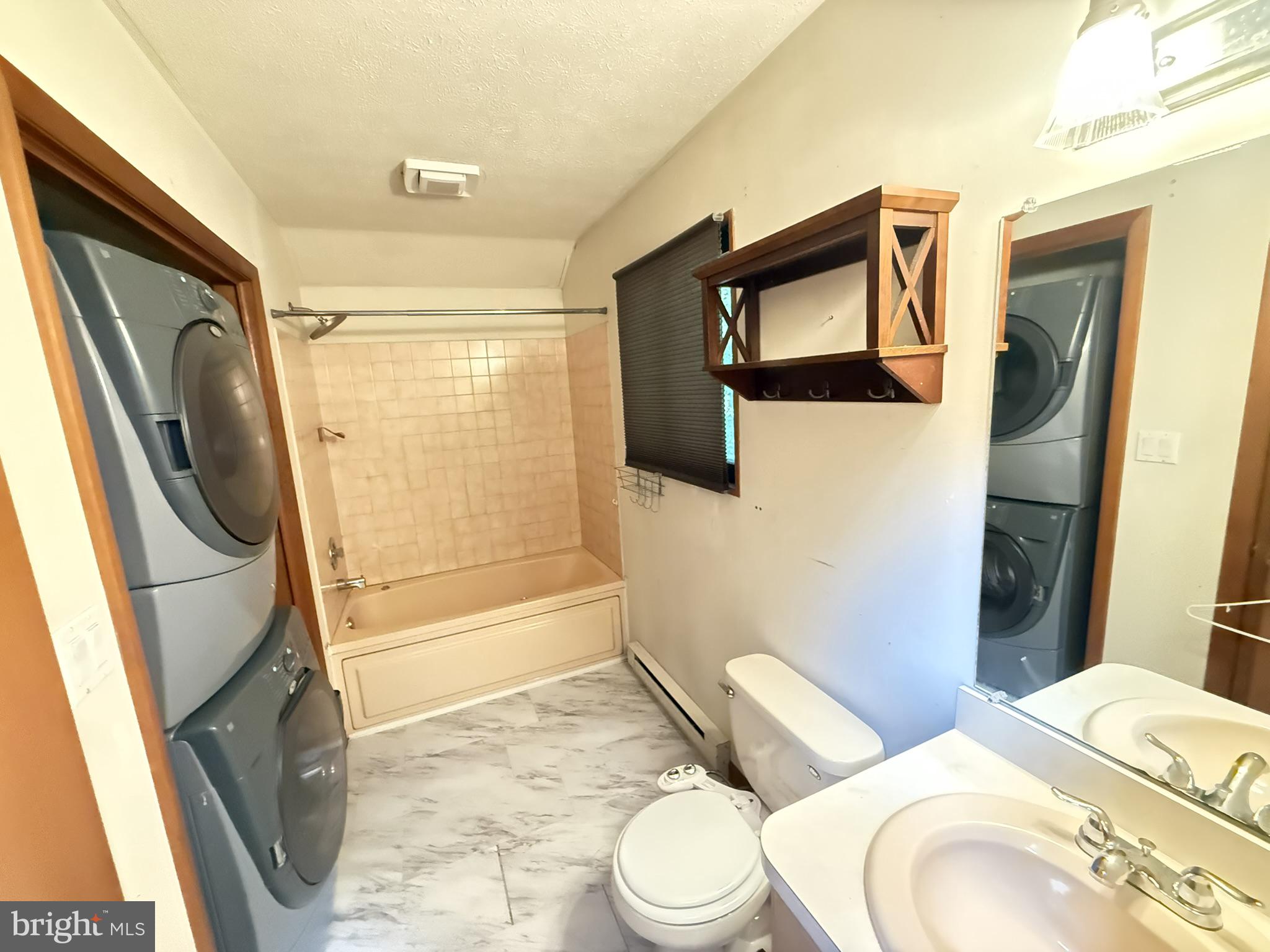 6271 Decker Road Bushkill, PA 18324 - Photo 12 of 49 Modern bathroom with laundry convenience.