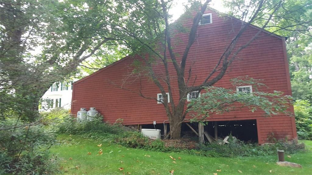 73 Plummer Hill Road Waterford, ME 04088 - Photo 3 of 9 Side of the barn from yard towards...
