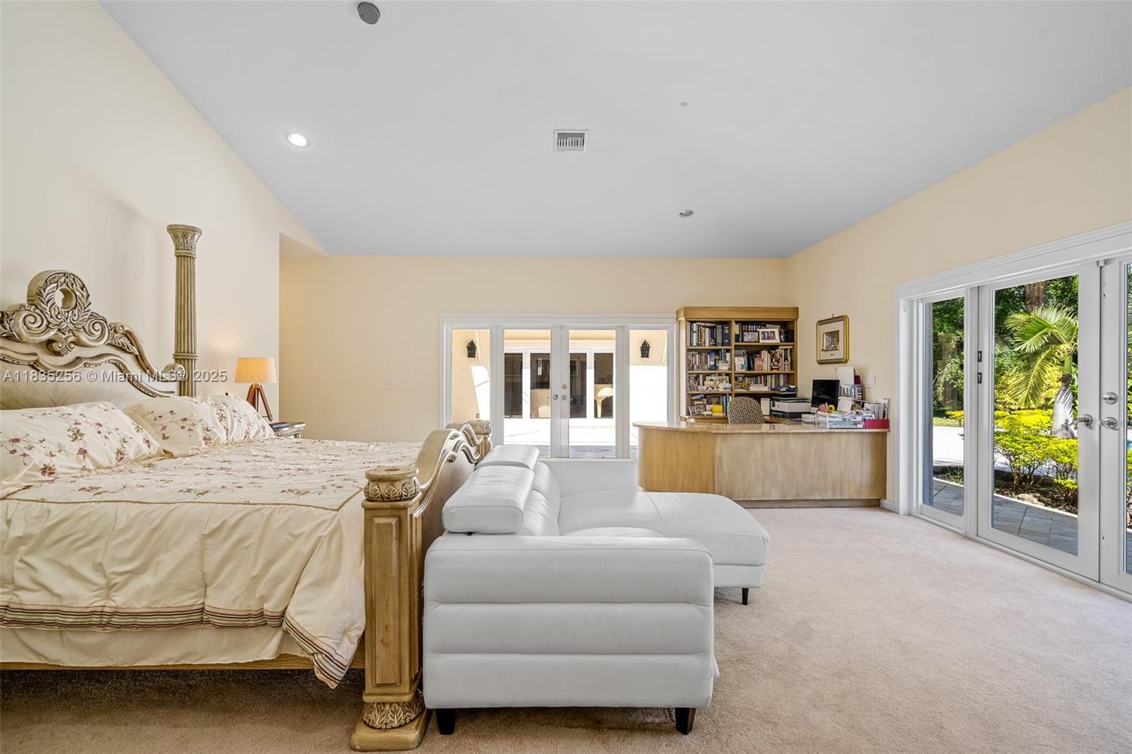 10735 Southwest 58th Avenue Pinecrest, FL 33156 - Photo 35 of 75 a bed room with a bed and a couch