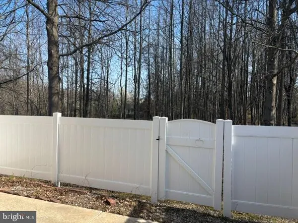 a view of a utility room with trees