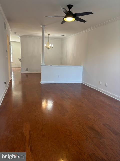 57 Windsor Pond Road Princeton Junction, NJ 08550 - Photo 5 of 37 an empty room with wooden floor and windows