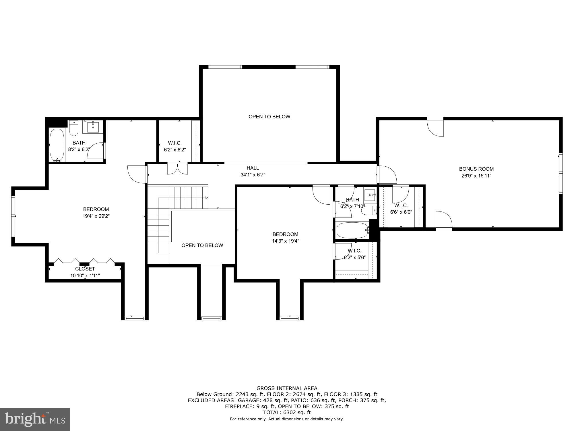 7130 Ira Sears Road Adamstown, MD 21710 - Photo 68 of 70 Second level floor plan
