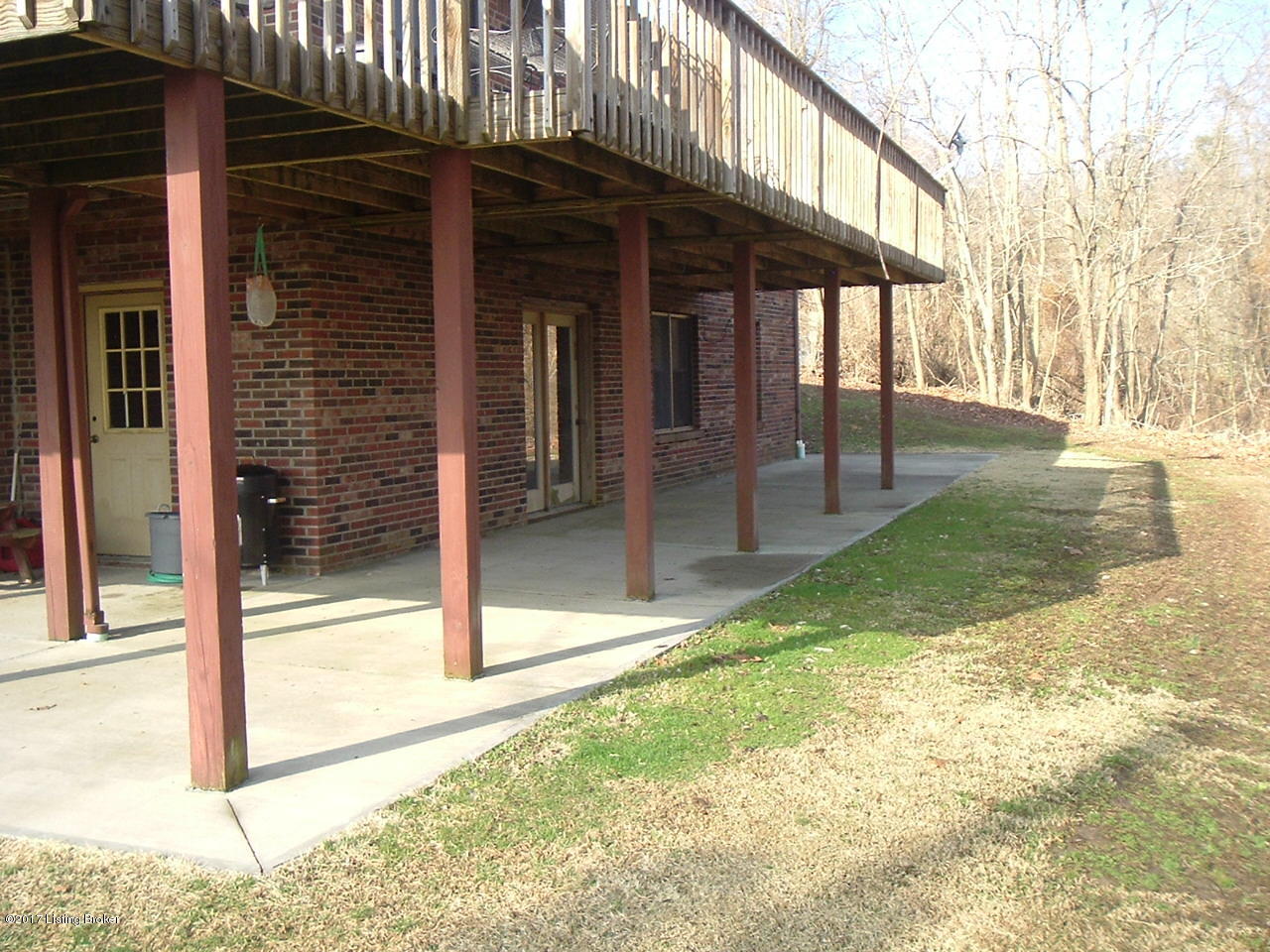 1401 Wildcat Road Lawrenceburg, KY 40342 - Photo 21 of 23 Concrete patio under deck