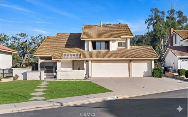 front view of house with a yard