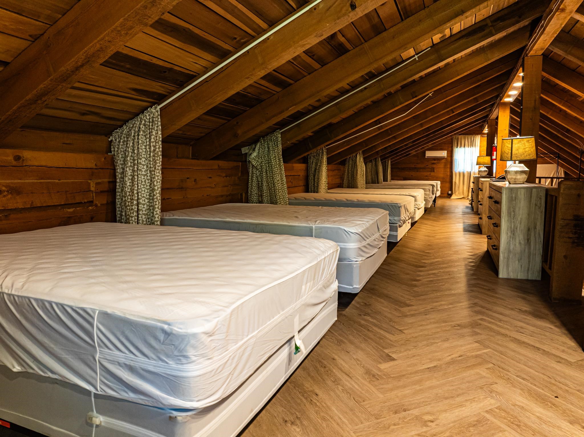 280 Fields Road Dukedom, TN 38226 - Photo 32 of 40 Bedroom featuring wood walls, parquet flooring, and wooden ceiling