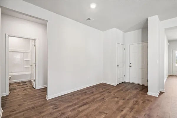a view of empty room