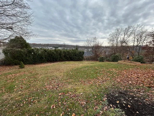 a view of city and mountain