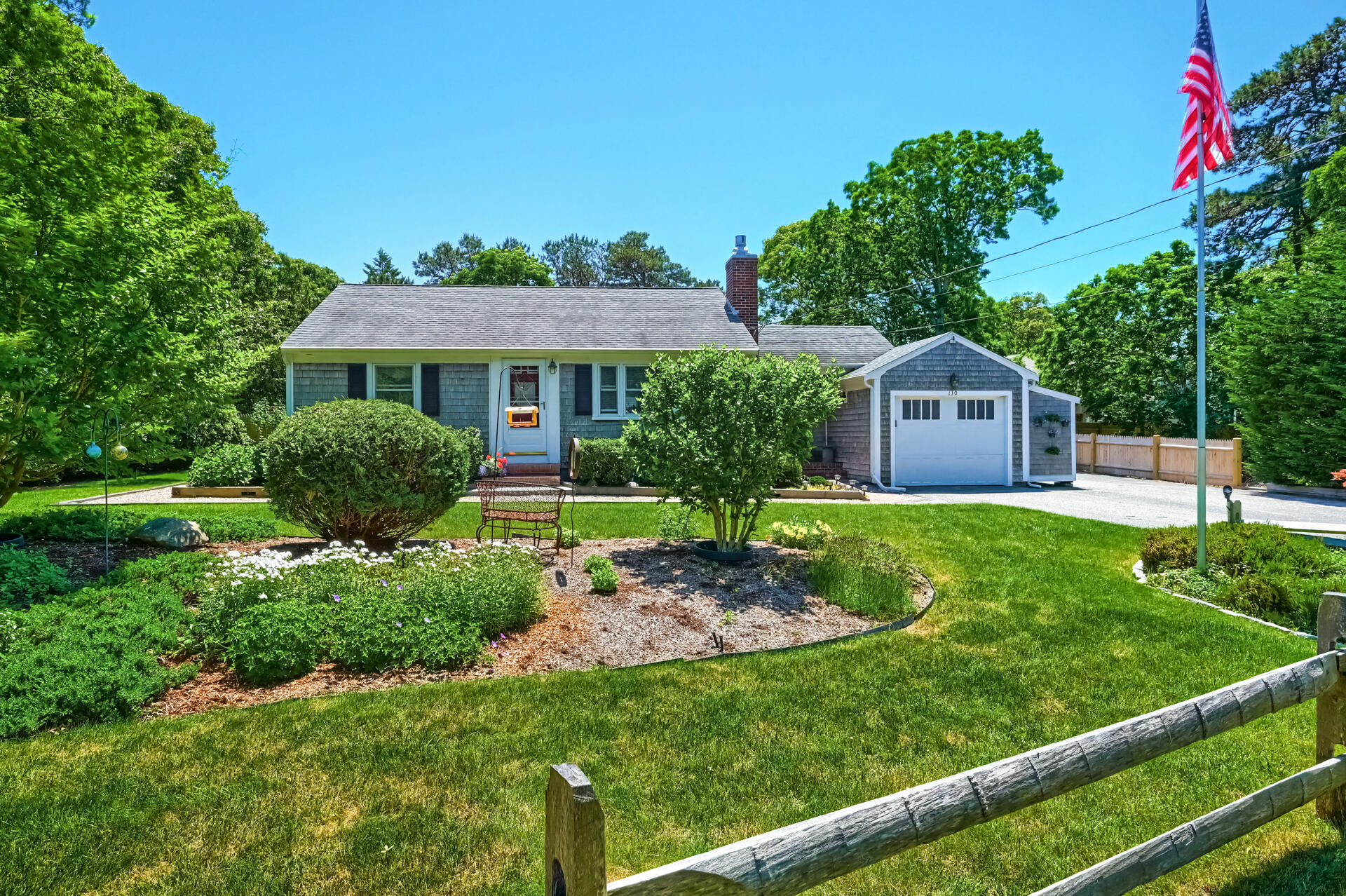 130 Cathedral Road Brewster, MA 02631 - Photo 2 of 34 130Cath FrontFence