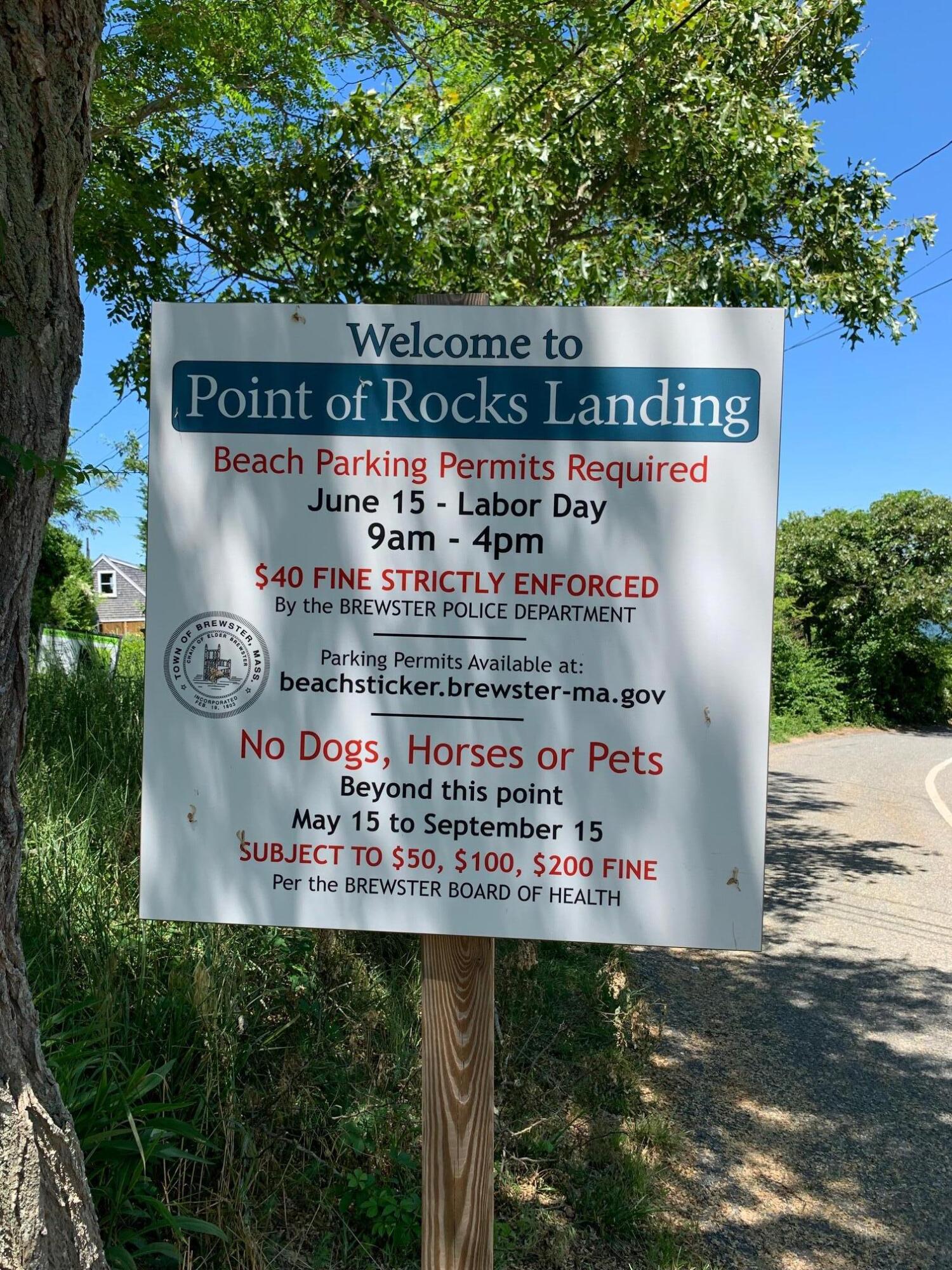 130 Cathedral Road Brewster, MA 02631 - Photo 4 of 34 PtRocks Sign