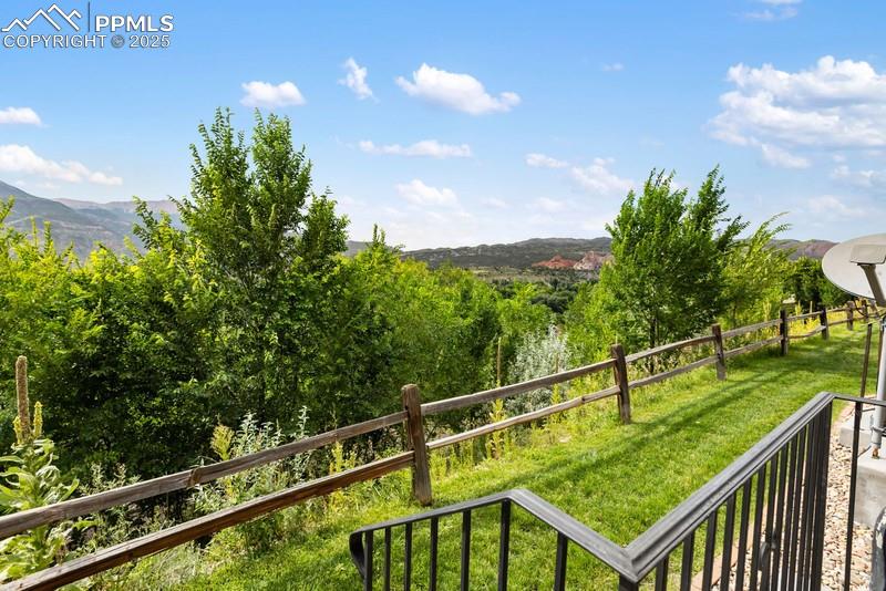 938 Fontmore Road, Unit B Colorado Springs, CO 80904 - Photo 25 of 30 a view of a balcony with an outdoor space