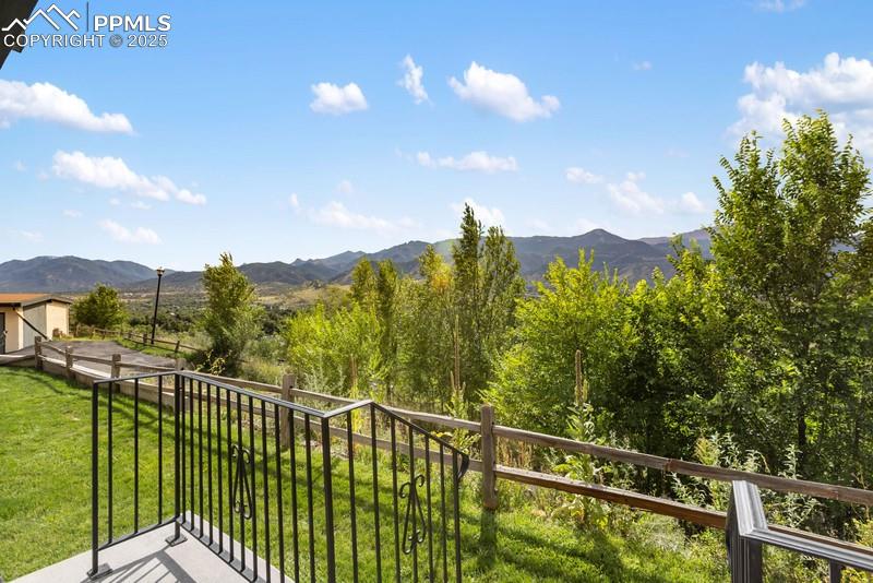 938 Fontmore Road, Unit B Colorado Springs, CO 80904 - Photo 27 of 30 a view of a city and a mountain view