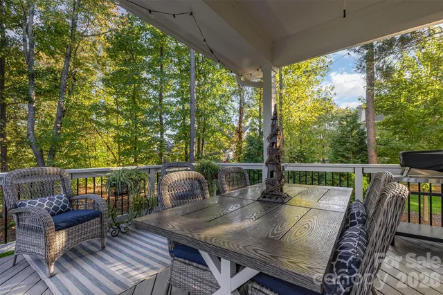 a view of deck and patio