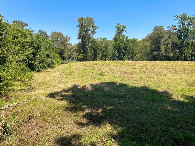 a view of lake from a yard