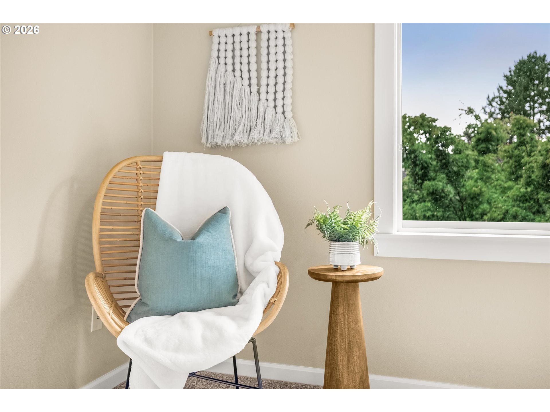 16073 Southeast Pinot Road Milwaukie, OR 97267 - Photo 21 of 44 a view of a balcony with a table and chair
