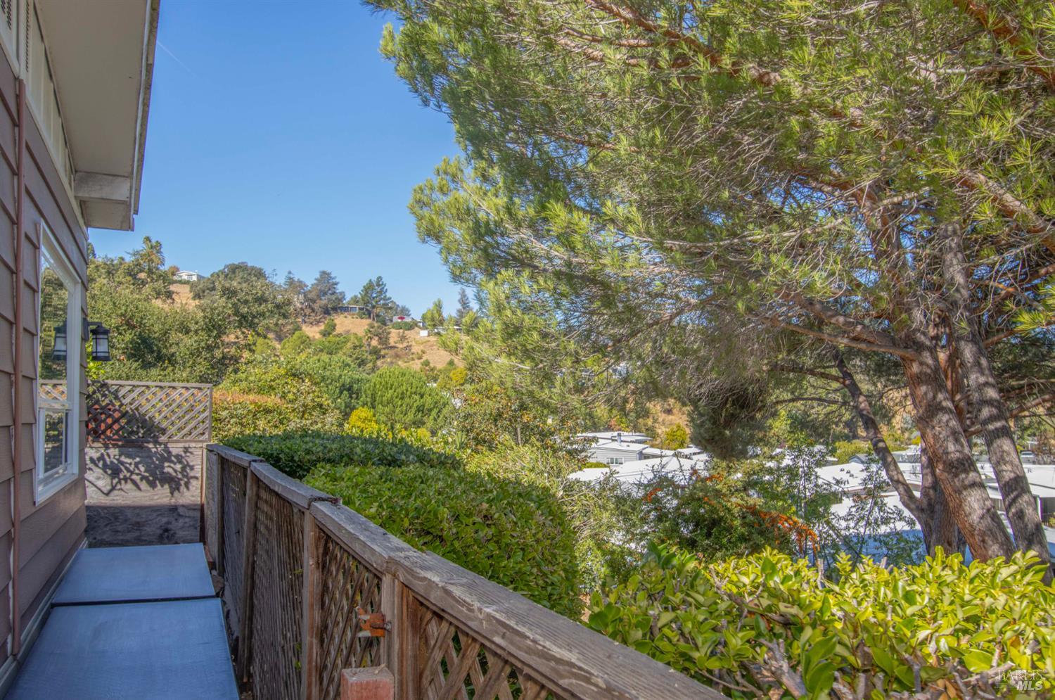 9 Fallen Leaf Way Novato, CA 94949 - Photo 31 of 32 a balcony with a yard