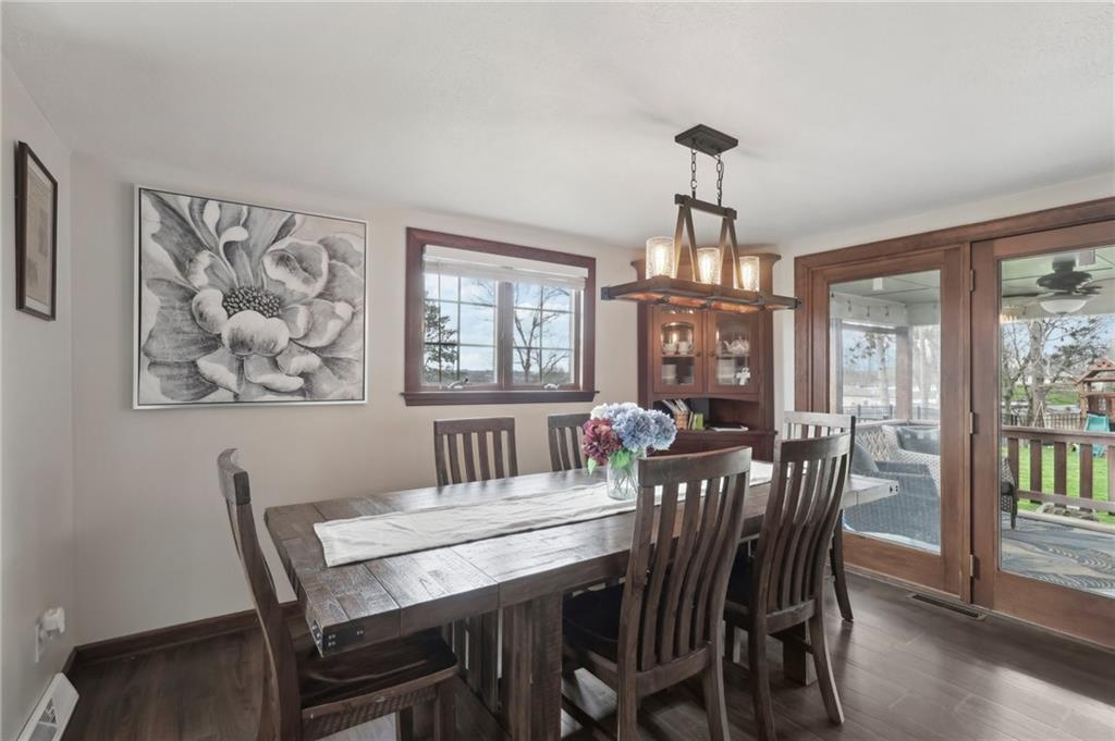 378 Mingo Church Road Finleyville, PA 15332 - Photo 15 of 48 a view of a dining room with furniture window and wooden floor