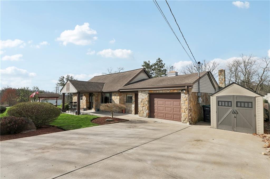 378 Mingo Church Road Finleyville, PA 15332 - Photo 2 of 48 a front view of a house with a yard