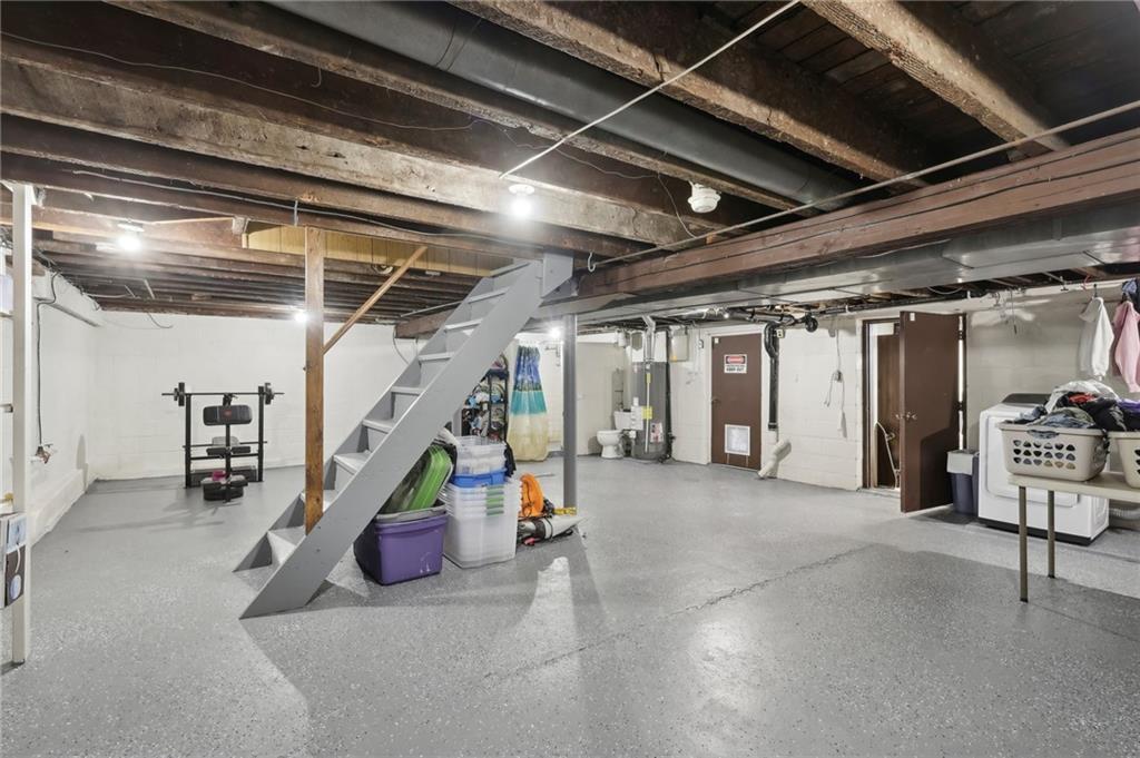 378 Mingo Church Road Finleyville, PA 15332 - Photo 35 of 48 a view of an empty room with stairs