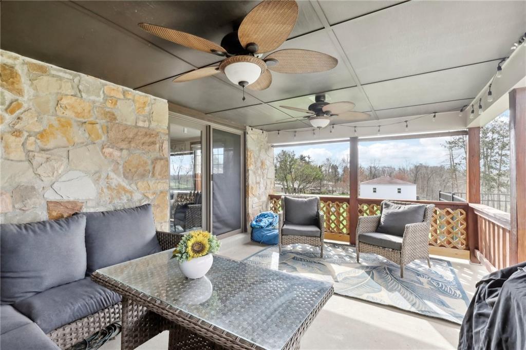 378 Mingo Church Road Finleyville, PA 15332 - Photo 40 of 48 a living room with patio area