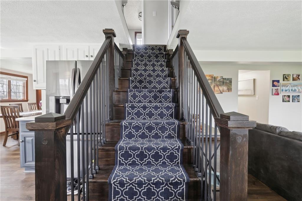 378 Mingo Church Road Finleyville, PA 15332 - Photo 7 of 48 a view of entryway with wooden floor and stairs