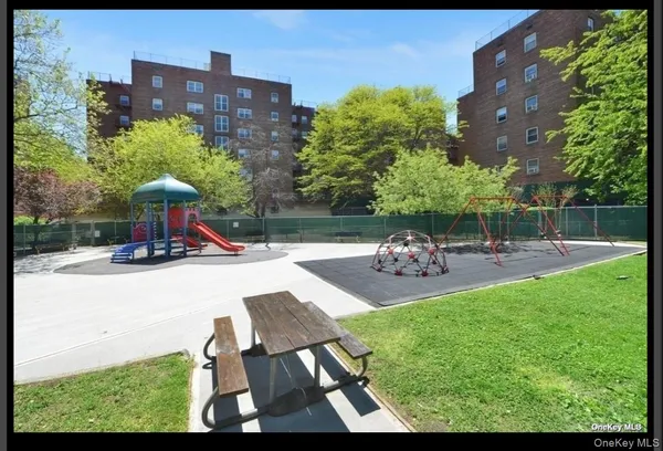 a view of outdoor space with seating area