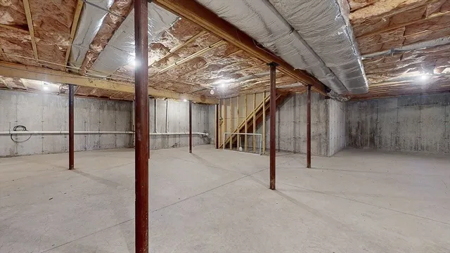 a view of storage and utility room