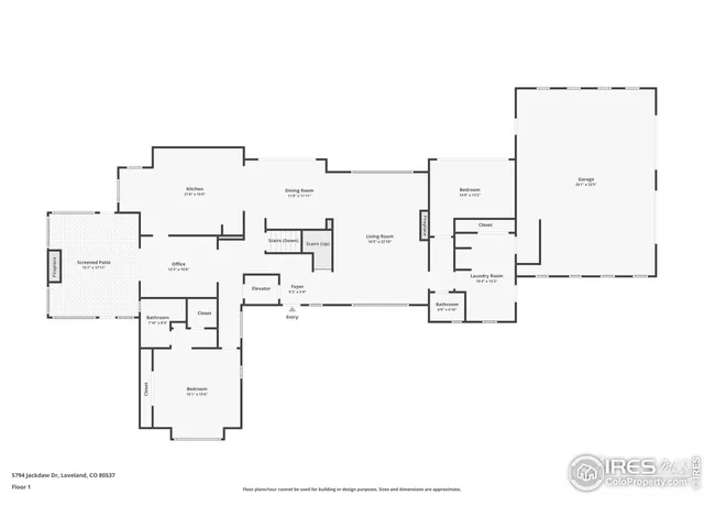 a picture of floor plan