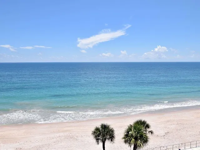 a view of ocean view with beach