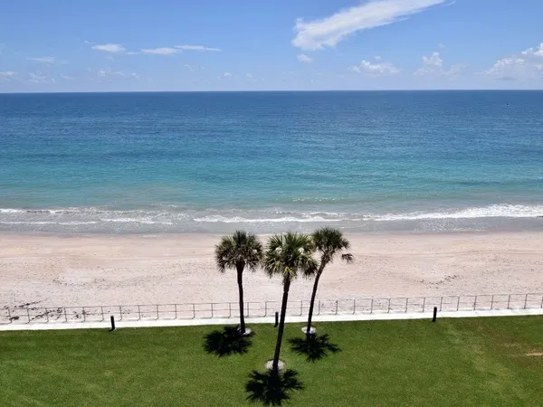 a view of a city with tall buildings