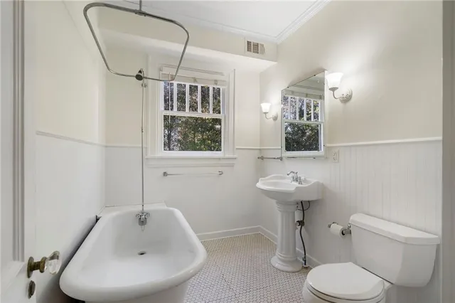 a house with a outdoor space