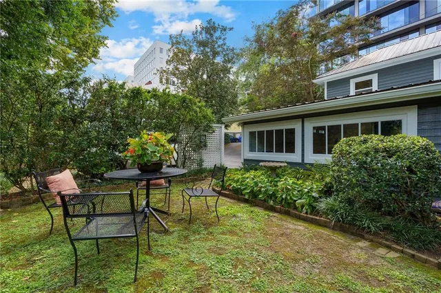 a house that has a lot of plants in it