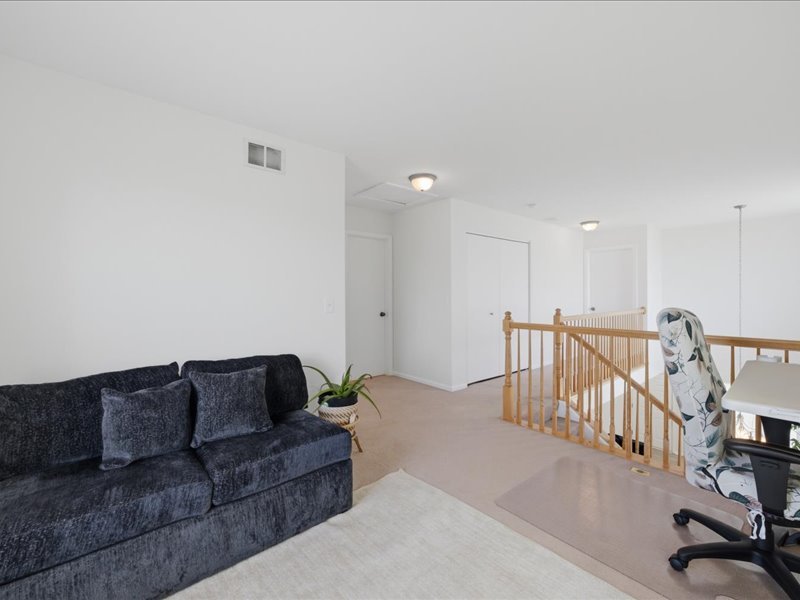 4201 Dillon Street Plano, IL 60545 - Photo 20 of 37 a living room with furniture and a ceiling fan