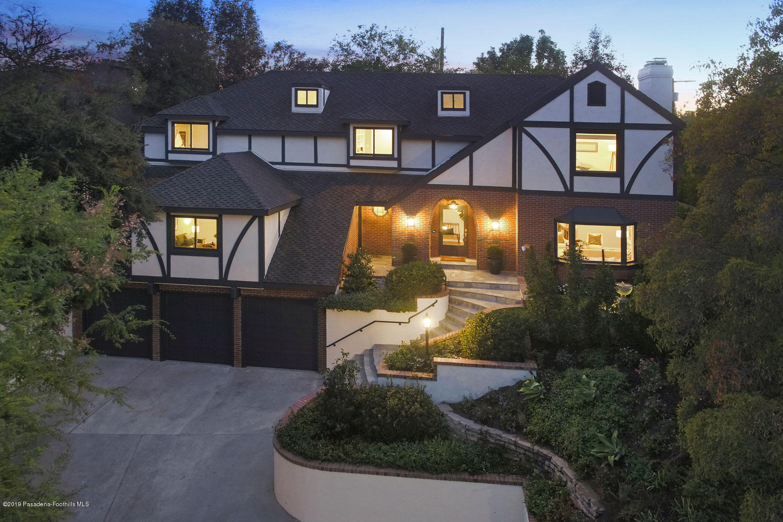 45 Club Road Pasadena, CA 91105 - Photo 1 of 36 a view of a brick house with a yard