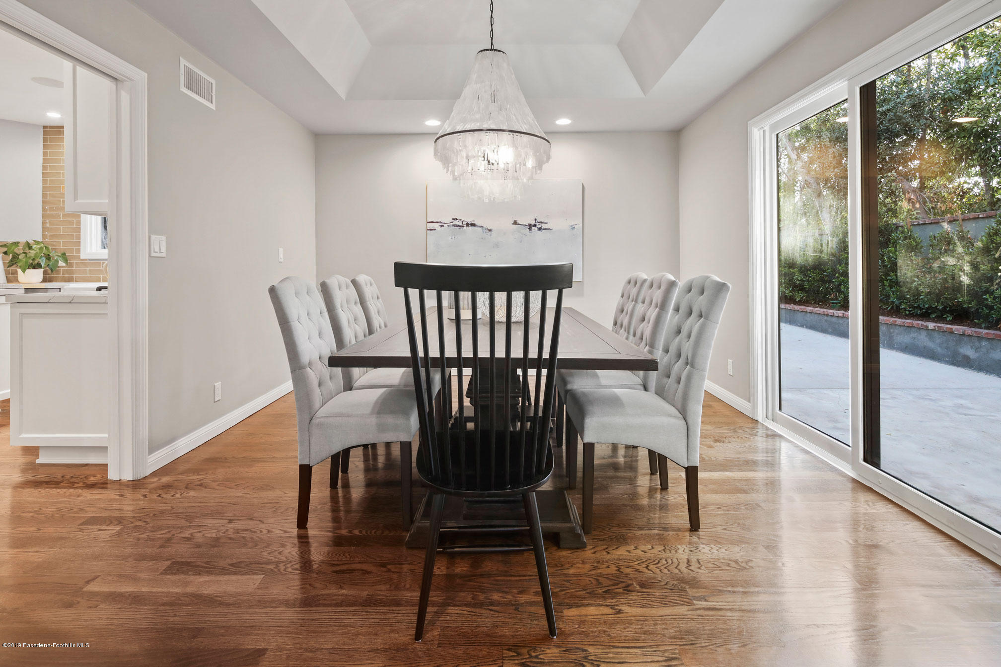 45 Club Road Pasadena, CA 91105 - Photo 9 of 36 a view of a dining room with furniture window and wooden floor