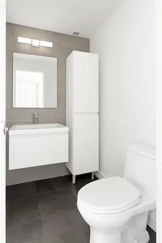 a front view of a building